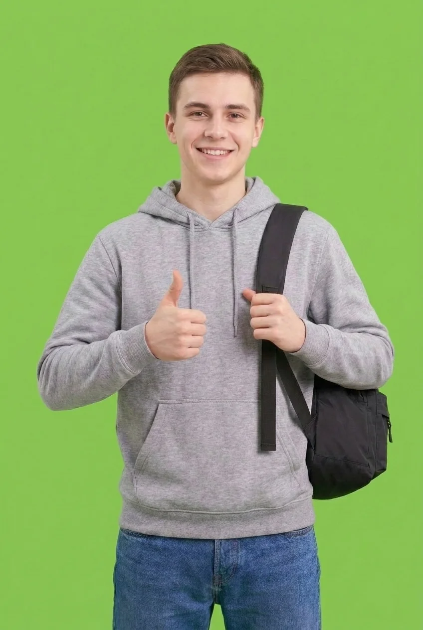 Uczeń szkoły językowej K2 w Sławnie - kursy hiszpańskiego